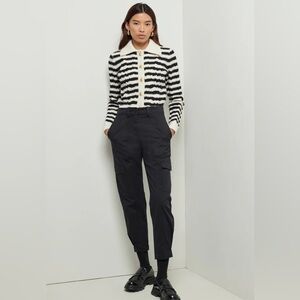 Derek Lam 10 Crosby Elian Utility Pants Black Size 2